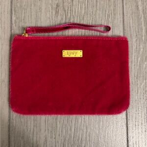 Ipsy bag - fuzzy holiday. EUC.